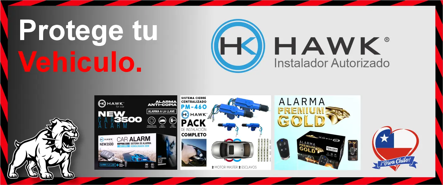 Protege tu vehículo — Alarmas Hawk instalador autorizado Antocarz